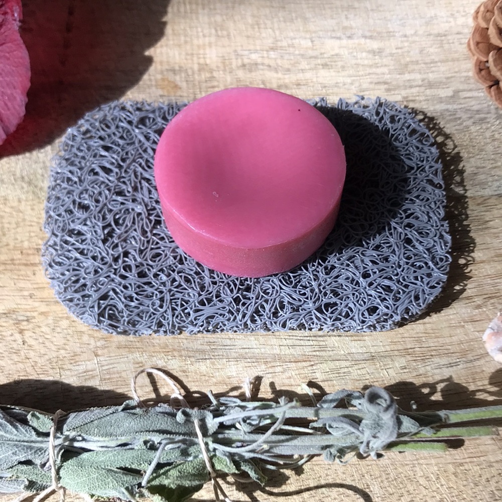 Hibiscus&Jasmine Conditioner Bar / Mountain Mom Soap Co